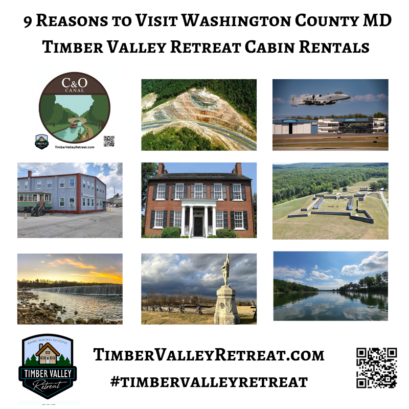 9 Irresistible Reasons to Visit Washington County MD This Weekend! 🌲
Why You Need to Explore Washington County 🗺️
Washington County is the narrowest part of Maryland, but it is packed with more history, culture, and outdoor adventure than you can imagine. Whether you are a history buff or an outdoor enthusiast, there are countless 9 reasons to visit Washington County MD. When you stay at Timber Valley Retreat cabin rentals, you aren't just getting a place to sleep; you are getting a gateway to the best of the Mid-Atlantic. Our 100-acre farm in Clear Spring serves as the perfect home base for your expedition.