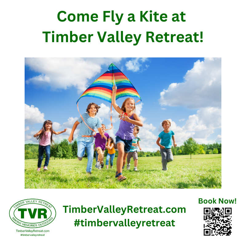 15 Magical Reasons to Bring The Kites With You to Timber Valley! 🌲
The Perfect Breeze: Bring The Kites With You 🗺️
When you are packing for your next adventure, we have one simple request: Bring the kites with you! At Timber Valley Retreat campgrounds Maryland, our 100-acre estate isn't just for hiking and campfires. The unique geography of our ridges, nestled in the Appalachian Valley of Clear Spring, creates the perfect "wind tunnel" for kite enthusiasts of all ages. Whether you are coming from PA, WV, VA, or DC, our wide-open meadows and elevated overlooks provide a "phenomenal" playground for high-flying fun. This is how you truly make time for the family while disconnected from the digital world.