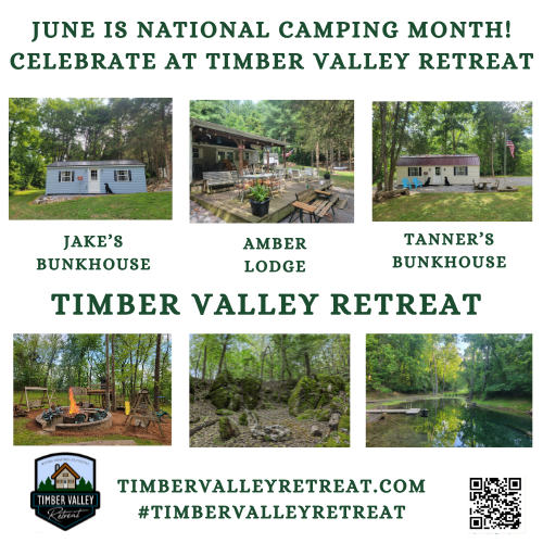 National Camping Month June. Celebrate the Outdoors: June Is National Camping Month 🏕️
There is no better time to head into the wild than right now, because June Is National Camping Month! 🌲 This month is all about reconnecting with nature, sleeping under the stars, and breathing in the fresh mountain air. At our private camping retreat Maryland, we offer the perfect balance of rugged adventure and cozy comfort. 🏡 Whether you are an experienced woodsman or a first-time camper, the lush greenery of June provides the ultimate backdrop for your getaway. 🌿 We welcome guests from Washington D.C., Virginia (VA), Pennsylvania (PA), and West Virginia (WV) to come and see why the Maryland countryside is the best place to pitch a tent or relax in a cabin. 🗺️✨