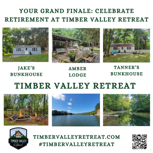 Turning the page? 📖 Celebrate your hard work at our retirement party venue Maryland and enjoy a retirement celebration event venue Clear Spring Maryland!