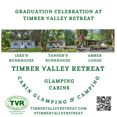 🎓 Seeking a Graduation Celebration Venue Maryland? 🏞️ Discover Timber Valley Clear Spring Maryland! 100 acres of private farm bliss for your graduate! 🥂