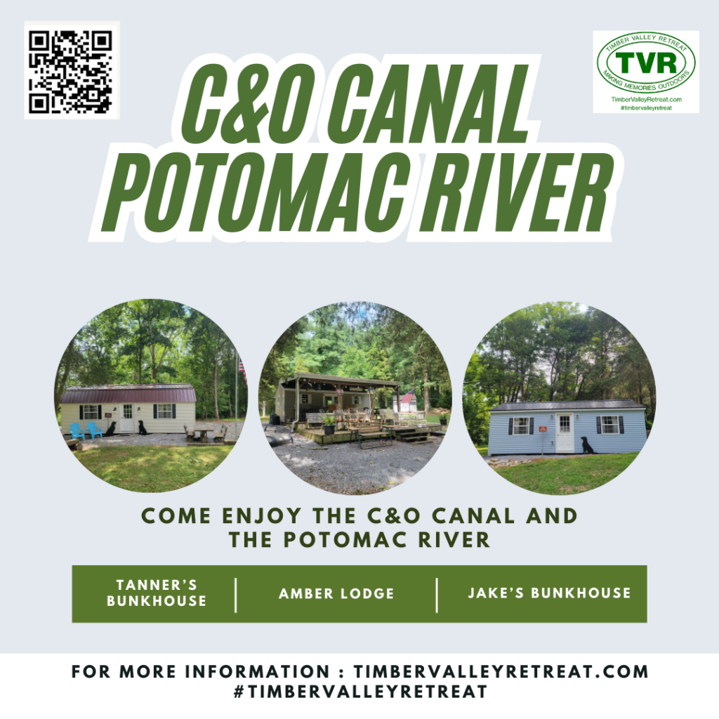 Combine Your Float with the C&O Canal
The C&O Canal National Historical Park runs right alongside the river. Many of our guests enjoy tubing Potomac River Washington County in the afternoon and then taking a sunset bike ride on the towpath. It’s the ultimate double-header for outdoor lovers staying at our private campgrounds Clear Spring Maryland.