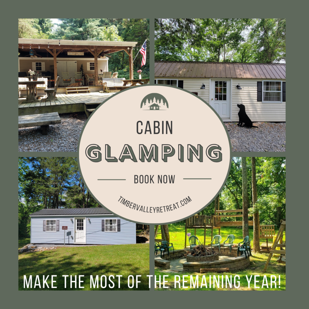 Escape to the best private cabins Clear Spring Maryland has to offer. Experience why we lead glamping campgrounds Western Maryland for luxury and peace.