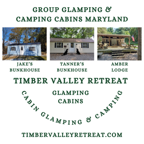 Group Glamping Cabins Maryland