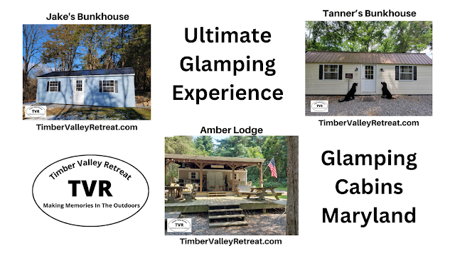 The Glamping Cabins at Timber Valley Retreat Maryland