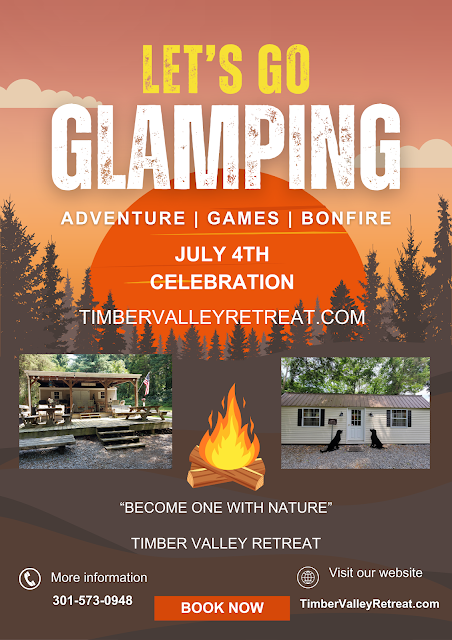 Glamping July 4th Cabins Maryland