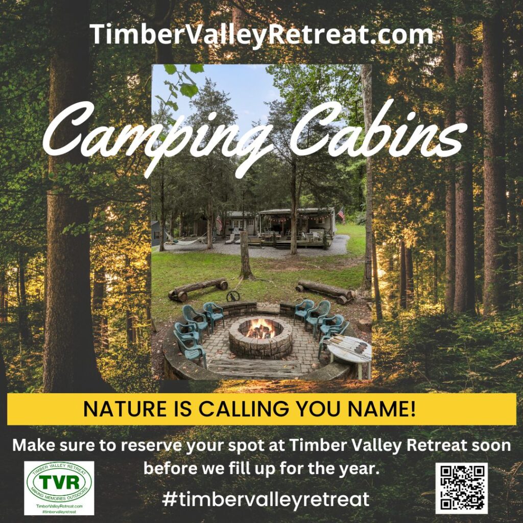 Seeking an extraordinary escape? A Camping Getaway Clear Spring MD at Timber Valley Retreat offers the ultimate nature reset. Book your adventure today! ⛺