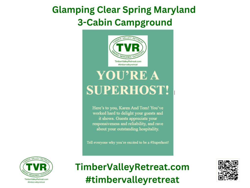 Mandy recently shared her experience on Google, noting: "I cannot say enough good things about this lovely camping area and the amazing people who run it! Gorgeous outdoor area perfect for a relaxing getaway!" When you read a Glamping Clear Spring Maryland 3-Cabin Campground review like this, you realize that a stay here is more than just a trip—it is a life-changing reset for the whole family.