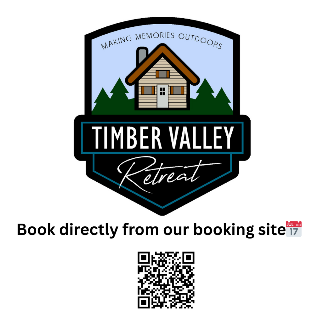 Book your stay directly from our website and save money! https://timbervalleyretreat.holidayfuture.com/