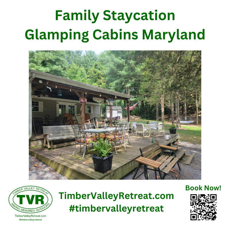 Escape to serenity! Experience The Best Glamping at our premier Cabins Campgrounds in Maryland. Discover breathtaking views and legendary family bonding. Book now! 🏕️💎