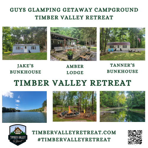 Guys Weekend Getaway Glamping at Adventure Cabins Maryland 