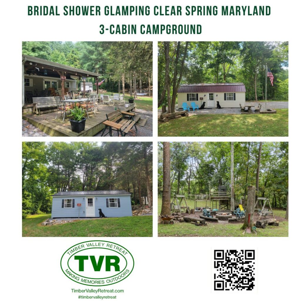 Your Dream Glamping Bridal Shower Awaits 🏡🌳
A Bridal Party Escape is only as good as the environment it is held in. We have designed our retreat to be the perfect backdrop for these special milestones. When you book a Glamping Bridal Shower, you are getting more than just a place to sleep; you are getting a curated experience in the heart of the Maryland countryside.