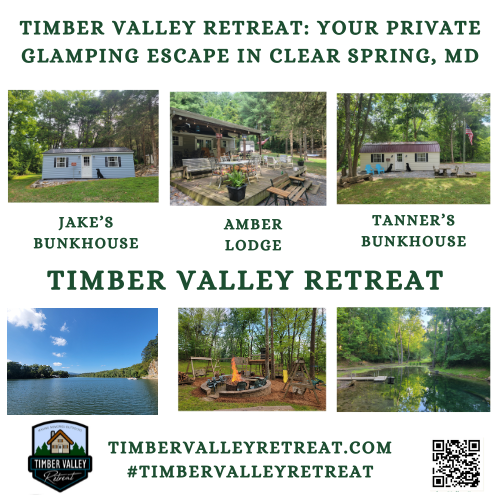 Rent All Glamping Cabins near the Potomac River: Private Timber Valley Escape