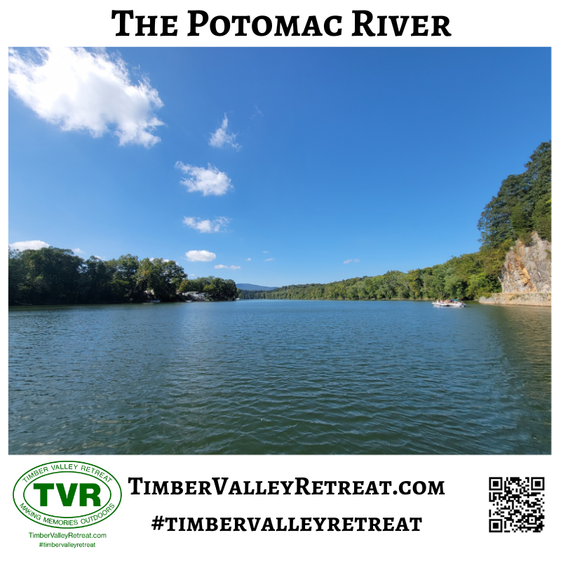 The majestic Potomac River is just steps away from Timber Valley Retreat and ready for the next family adventure.