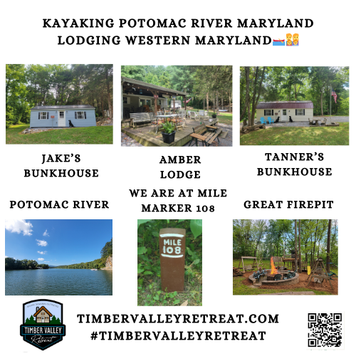 The Timber Valley Experience: Family Hospitality 🤝
At the heart of your stay is the Family Hospitality from Karen and Tom Grosh. Unlike corporate-owned sites, we treat every guest like an extension of our own family. We understand that after a long day of Kayaking The Potomac River Maryland, you want a place that feels like home. We are a small, family-owned and operated business, and we are so grateful for your support. Thank you for choosing to shop small and stay local; it allows us to keep preserving this beautiful land for future generations.