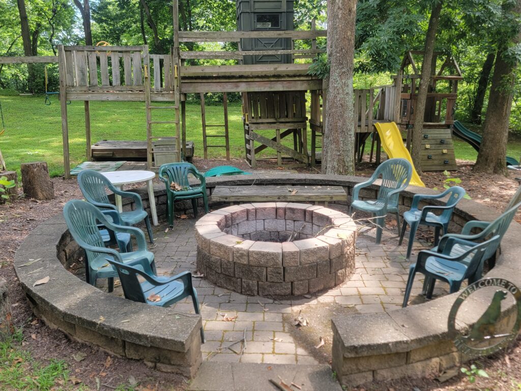5. Building Vital Strategic Cohesion Around the Firepit ๐ฅ๐
Successful large group retreats in Maryland require a strategic balance of high-focus productivity and authentic social connection. The profound work generated during workshops needs trust and cohesion to fully implement.
At Timber Valley Retreat, the centerpiece of this vital connection is our massive, custom firepit.