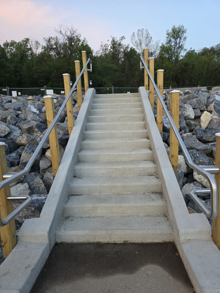 4. Advanced Shoreline Four Locks Boat Ramp Improvements 🪨
The power of the Potomac is not to be underestimated. To protect these Four Locks Boat Ramp Improvements, the NPS installed heavy-duty riprap armoring along the riverbanks. By using large, durable dumped stone, the project protects the new concrete work from the constant pressure of the current and seasonal flooding. 🌊

This "armoring" ensures that your favorite spot for Potomac River Boating Maryland will remain intact for decades to come. It prevents the type of "undermining" that caused the original 1960s ramp to fail, making these Four Locks Boat Ramp Improvements a very smart long-term investment.