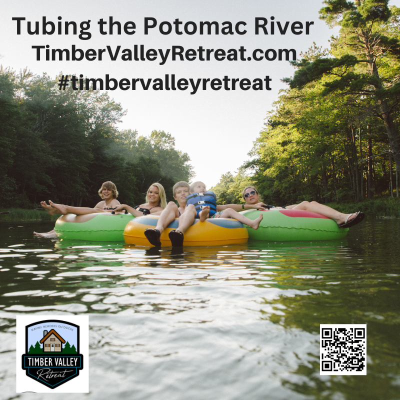 If you are looking for a shared experience that brings people together, few activities compare to choosing to tube the Potomac River.

For families staying at the Private Timber Valley Retreat, tubing provides a safe and enjoyable way for kids and adults to connect with nature. It encourages conversation, laughter, and teamwork.

For couples, it offers a peaceful and romantic setting where you can drift side by side and enjoy uninterrupted time together.