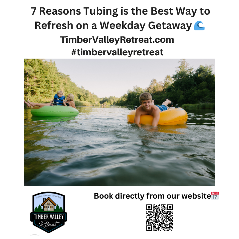 . Nature’s Private Playground: Potomac River Tubing in Scenic Western Maryland
One of the best parts of Potomac River Tubing is how it immerses you in the wild beauty of Western Maryland. Timber Valley Retreat sits on a stretch of river bordered by lush forests, rolling hills, and the historic C&O Canal. Your Western Maryland Getaway isn’t just about floating on the water—it’s about exploring a living landscape teeming with life.