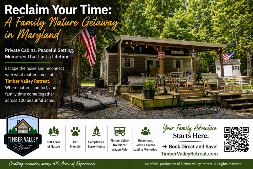 Family Nature Getaway Maryland - There are vacations you enjoy, and then there are places that become part of your family's traditions.
