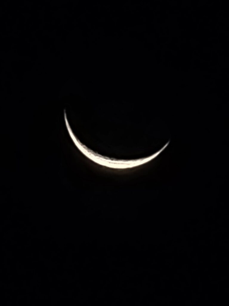 The moon is pretty awesome to watch in the sky when staying at Timber Valley Retreat.
